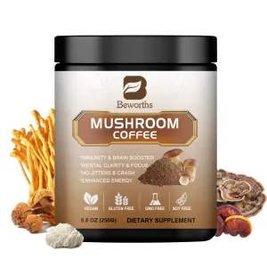Mushrooms Coffee w/ Lion's Mane & Cordyceps